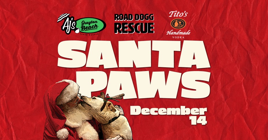 Santa Paws at AJ's! event photo