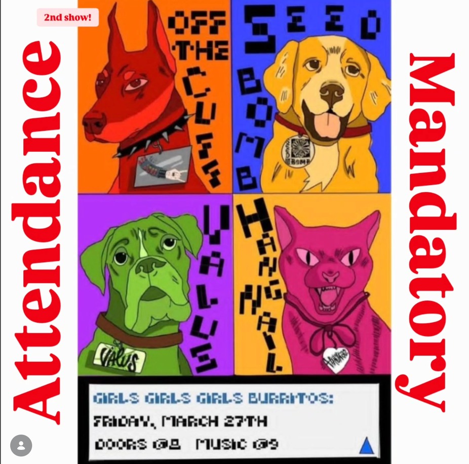 Off the Cuff, Seedbomb, Valus, & Hangnail LIVE event photo