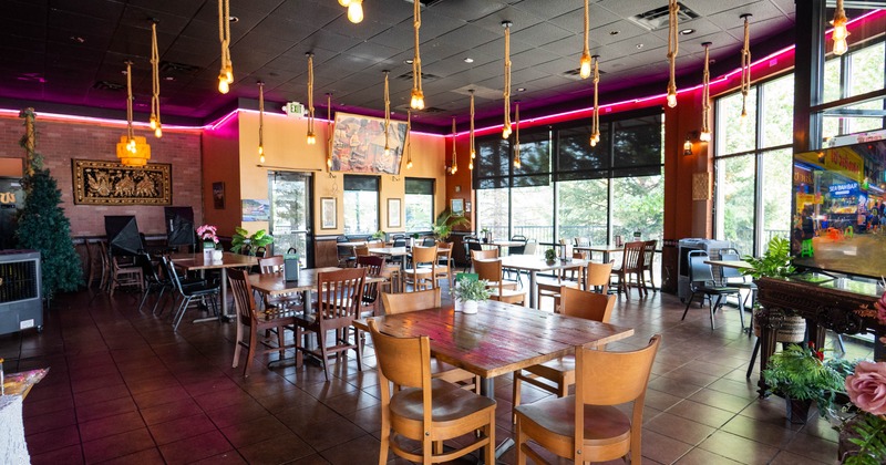 Interior, seating area