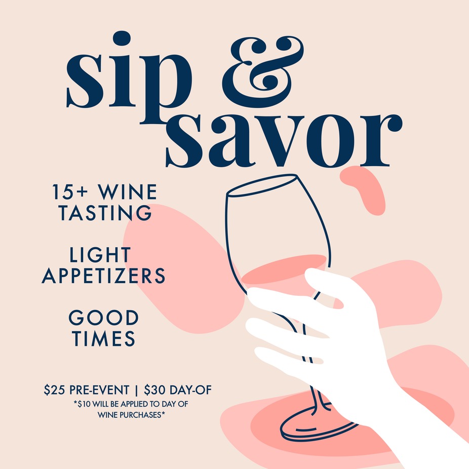 Sip &  Savor Tasting Night event photo