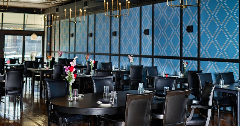Interior, dining area
