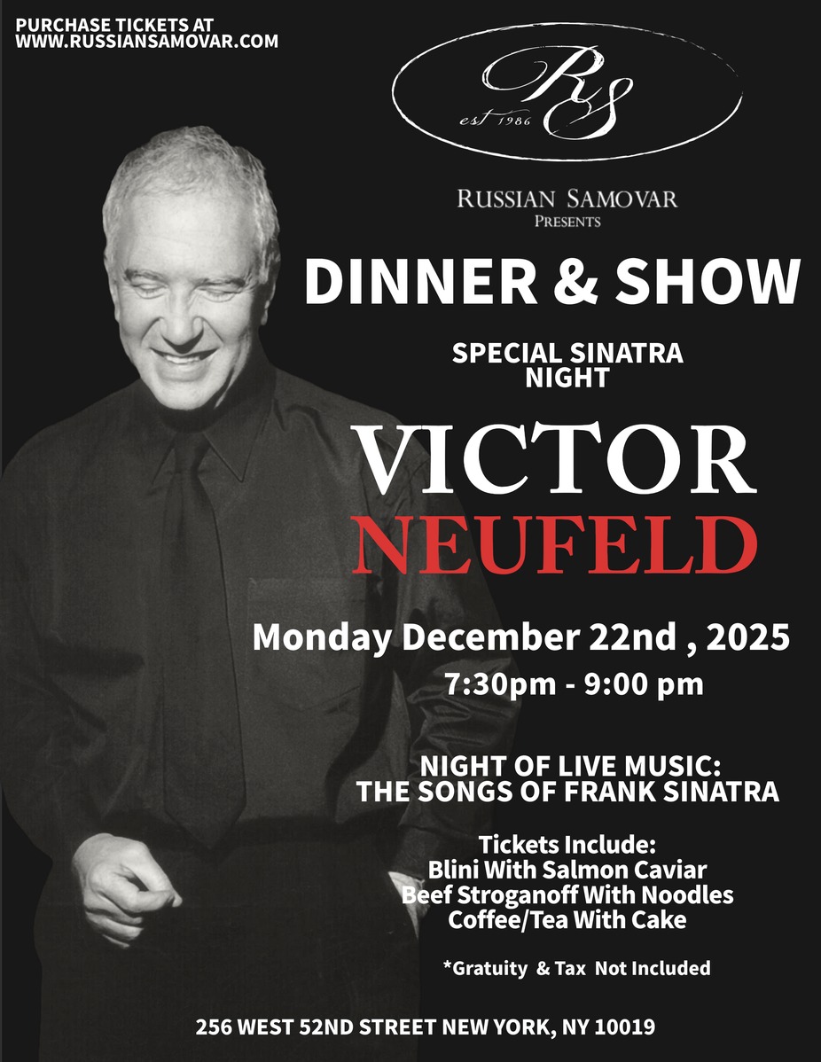 RUSSIAN SAMOVAR PRESENTS VICTOR NEUFELD event photo