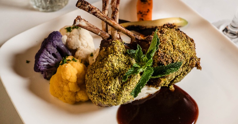 Roasted Rack Of Lamb