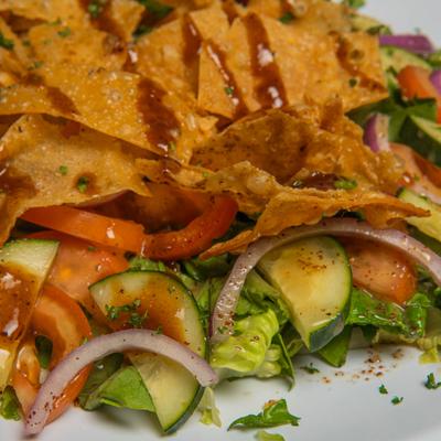 Fattoush Salad, close-up.