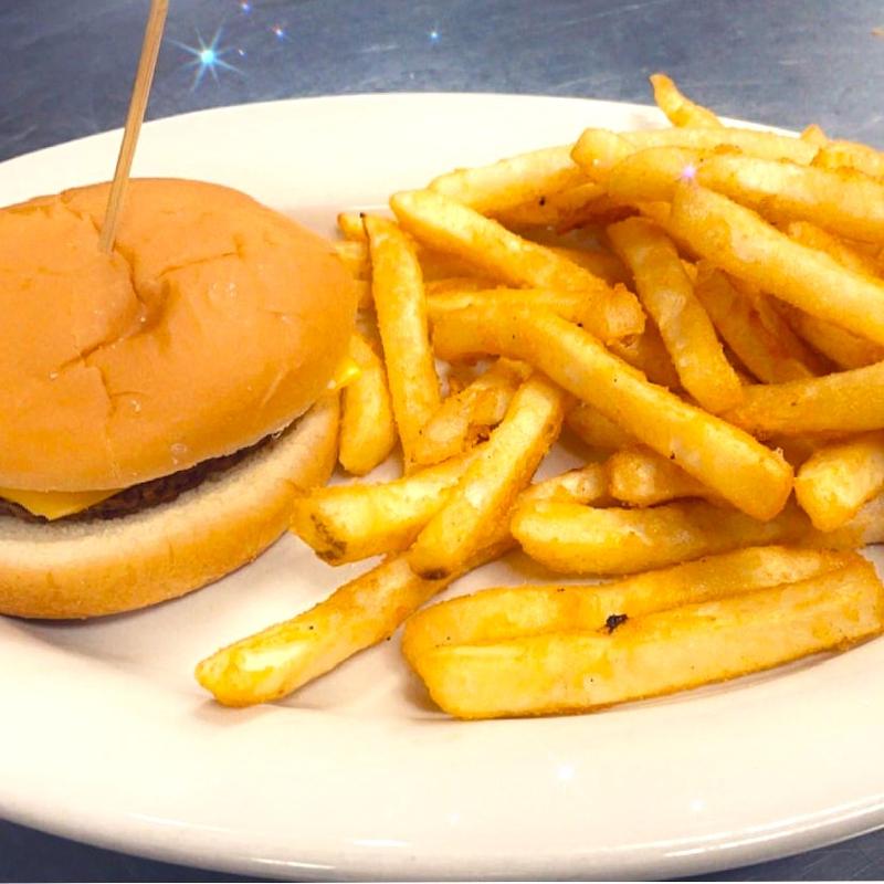 22-Cheeseburger with Fries photo