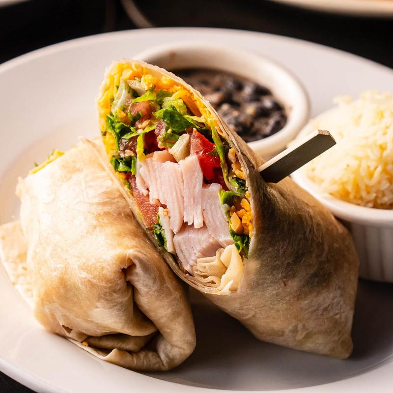 Turkey or Ham Wrap photo