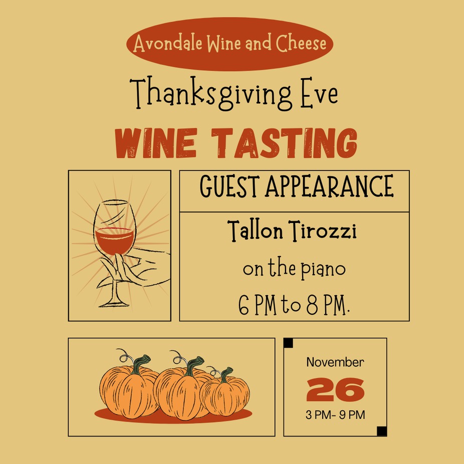 Thanksgiving Eve Tasting event photo