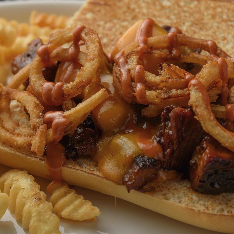 Burnt Ends Po’boy** photo