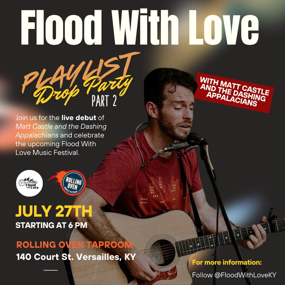 Flood with Love Playlist Drop Party event photo