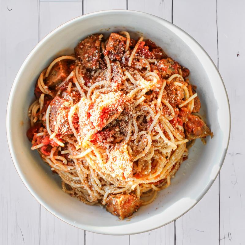 menu item 24 of 55, Spaghetti & Meat Balls