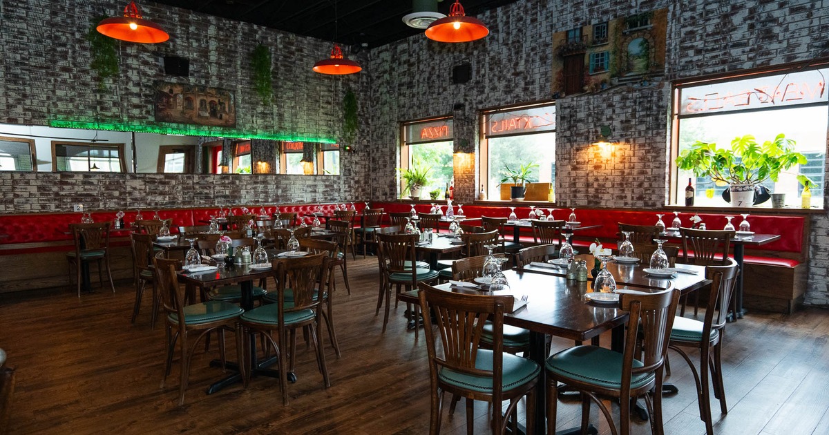 Interior, main seating area