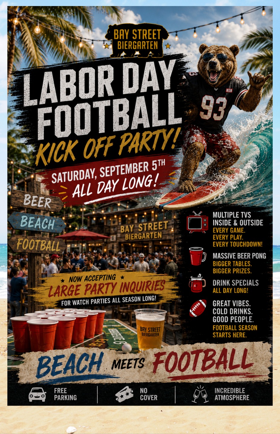 Labor Day Football Kick-Off Party event photo