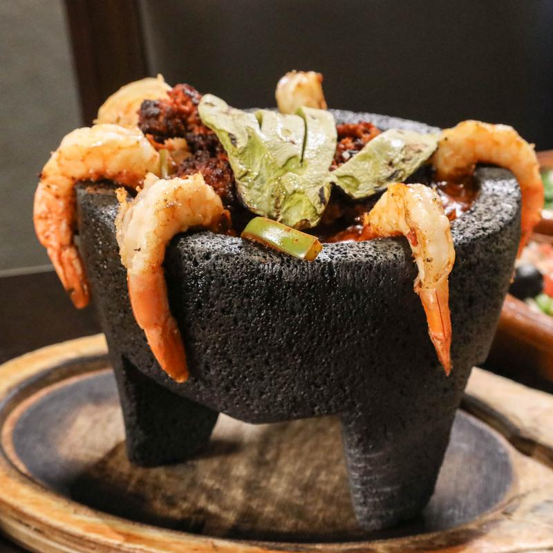 menu item 7 of 10, Molcajete Azteca