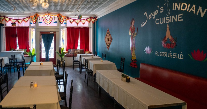 Interior, dining area