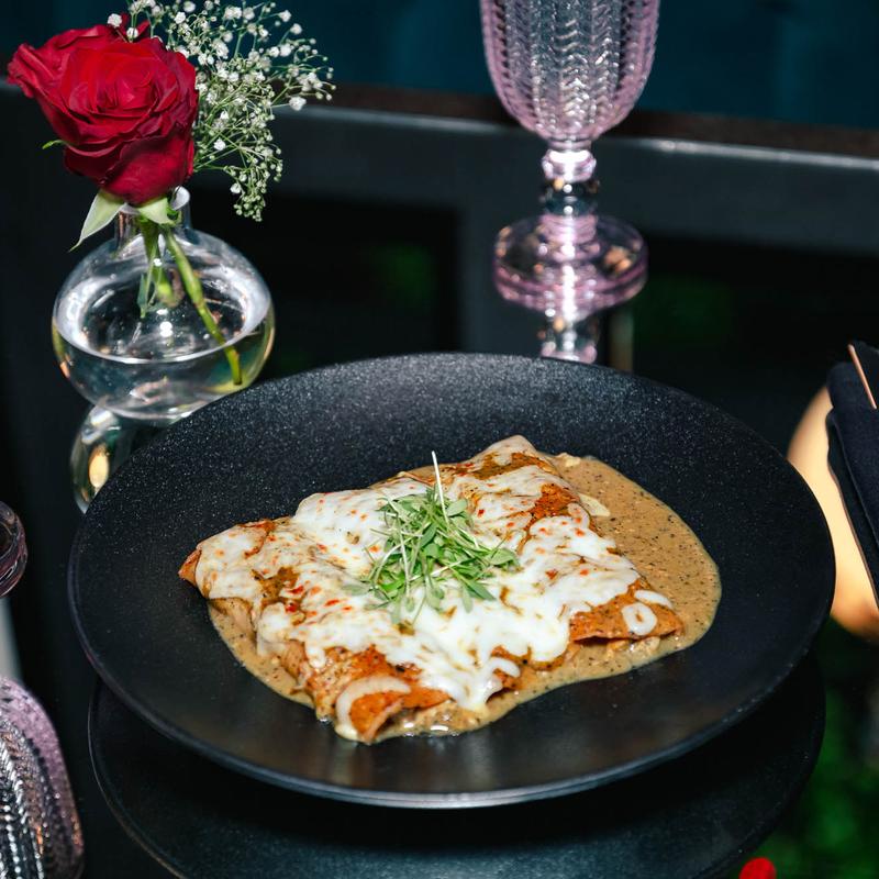 Chicken or Cheese Enchiladas Suizas photo