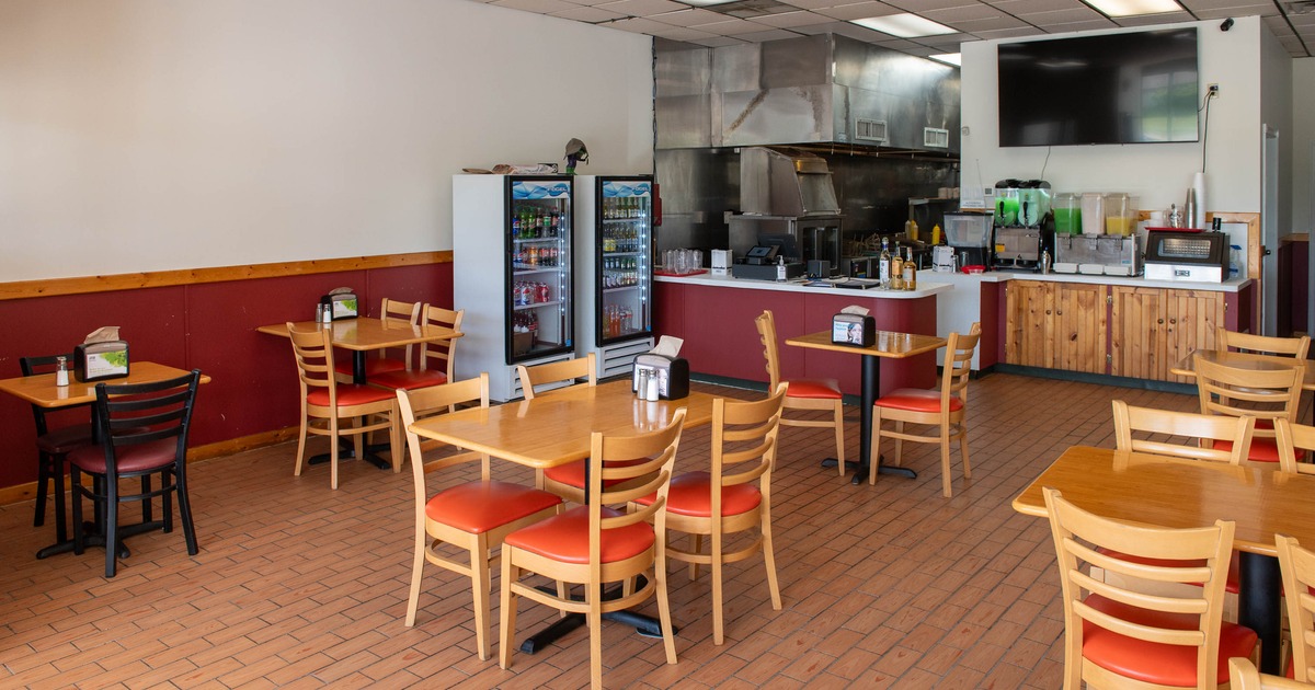Interior seating area