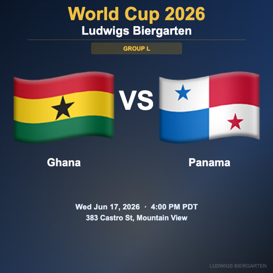 World Cup 2026: Ghana vs Panama | Group L event photo