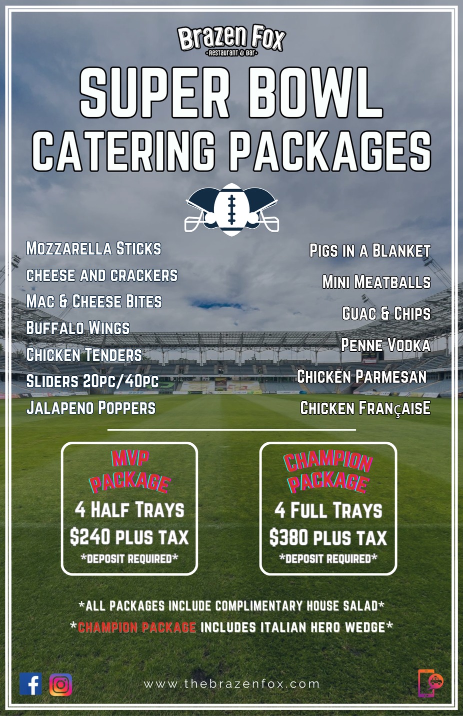 Super Bowl Catering event photo