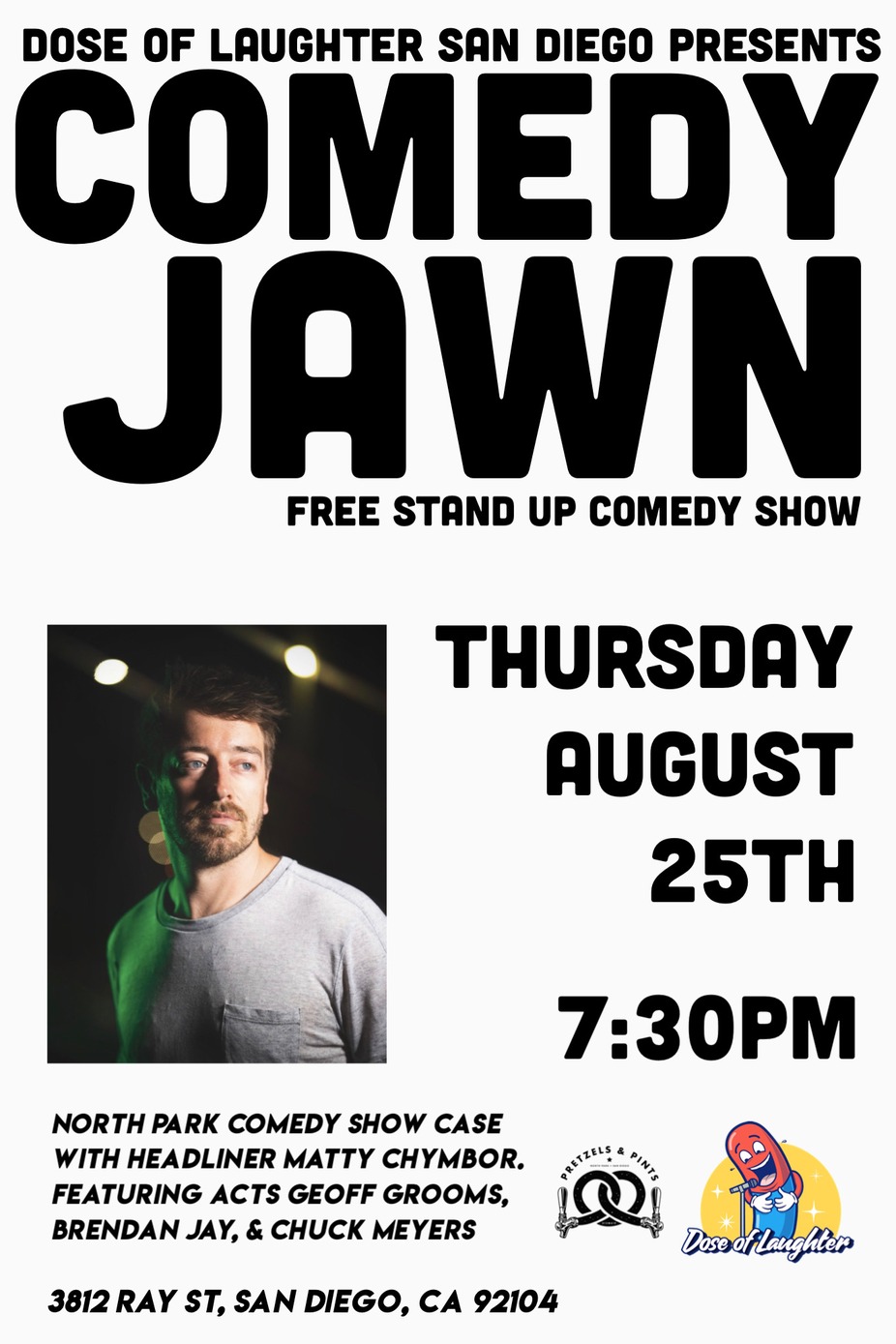 Free Stand Up Comedy Jawn (Show)! event photo