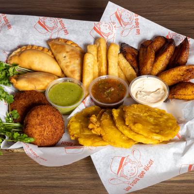Appetizer platter.
