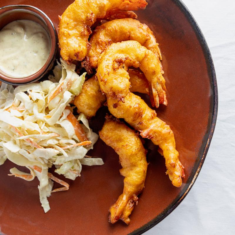Corn Battered Fried Georgia Shrimp photo