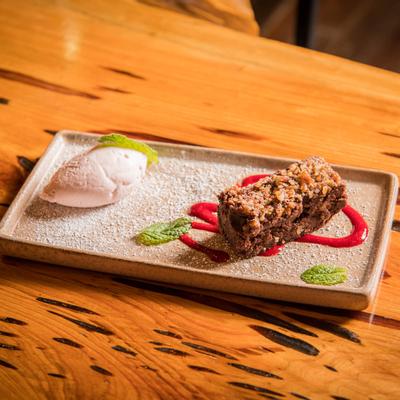 Chocolate Pecan Cake