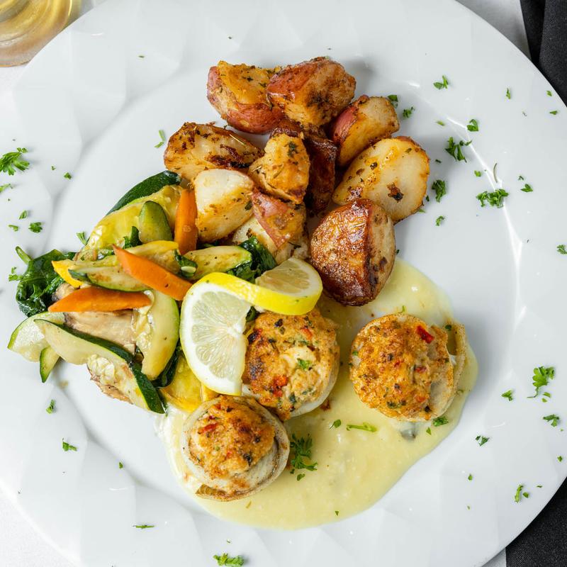 Flounder Stuffed with Crab photo