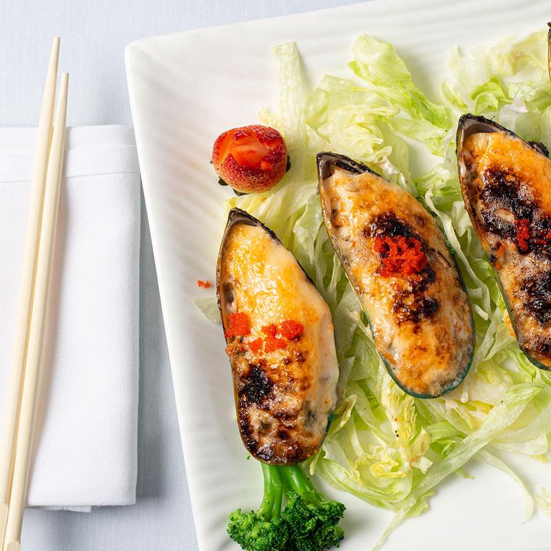 Baked Green Mussels photo