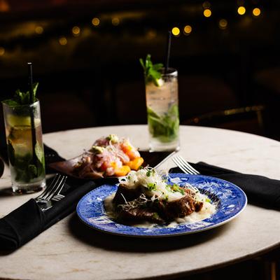 masitas de cerdo at calle dragones terrace.