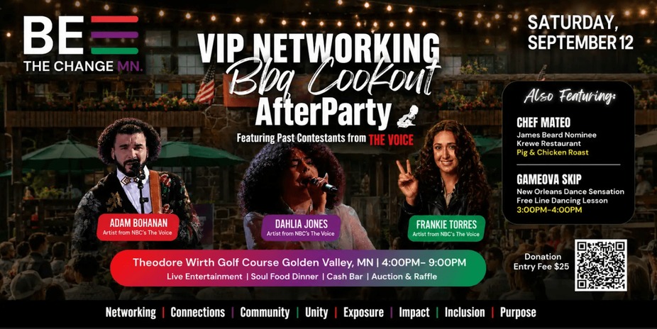 BBQ Cookout After Party - Be The Change MN event photo