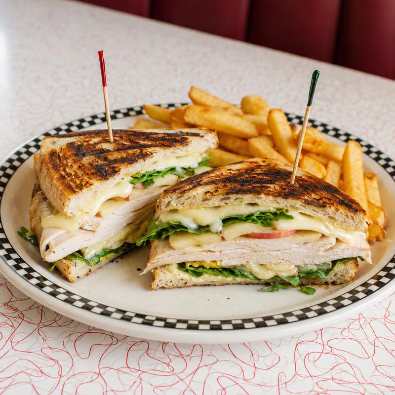 menu item 39 of 39, Turkey & Brie Panini