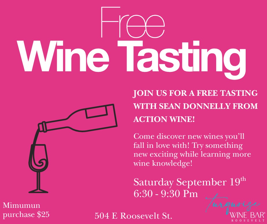 Free Wine Tasting- Sean Donnelly event photo