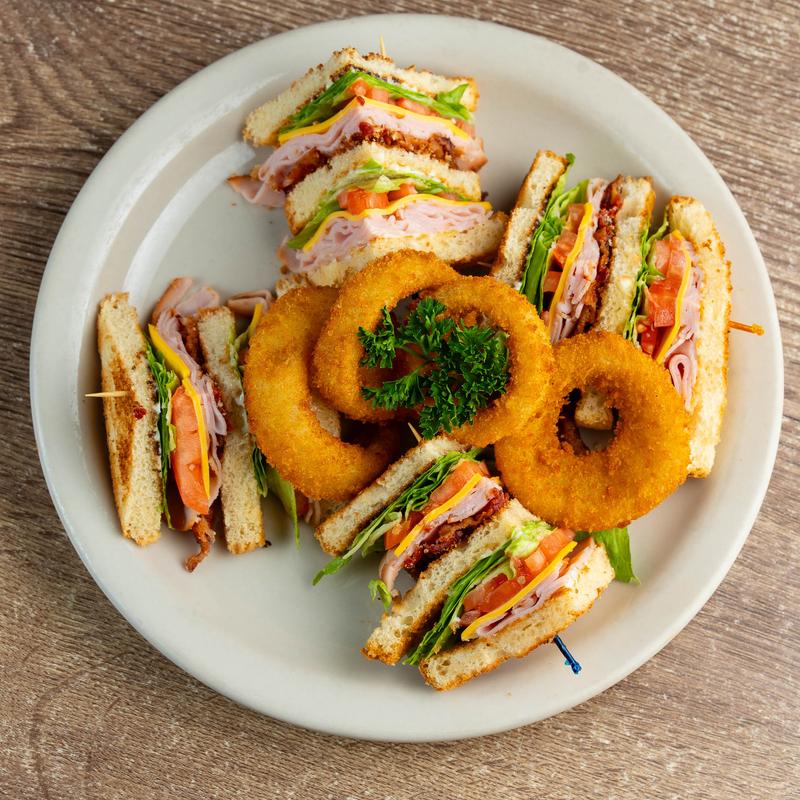 menu item 12 of 16, Ham & Cheese Club