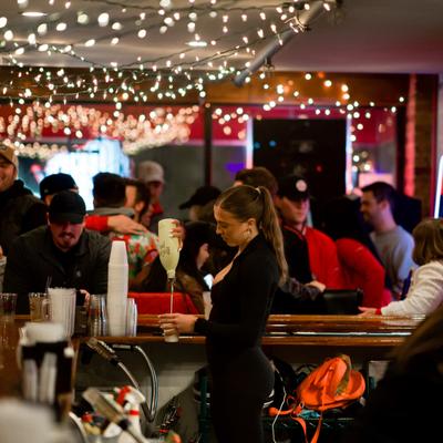 Guests at the venue.