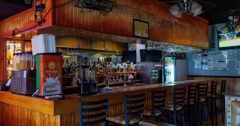 Interior, bar area