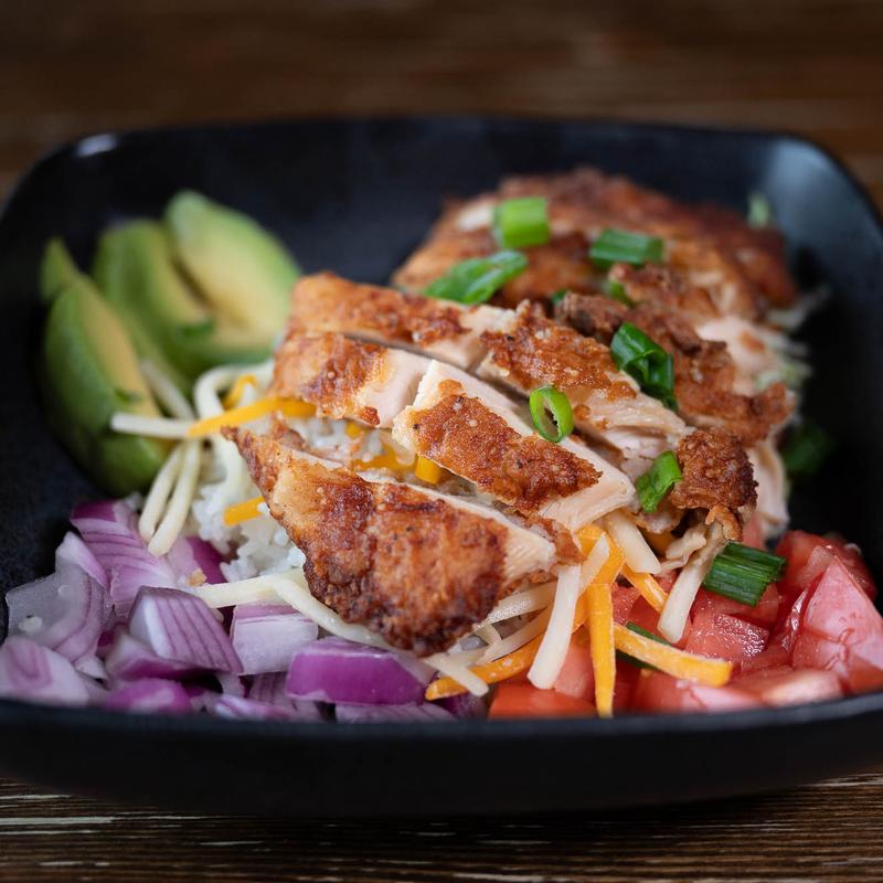 menu item 14 of 15, Crispy Chicken Rice Bowl