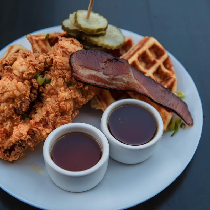 *Chicken & Waffle photo