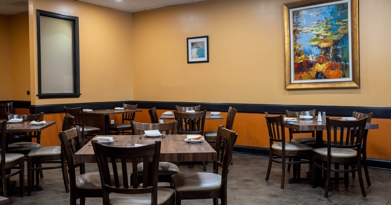 Interior, seating area