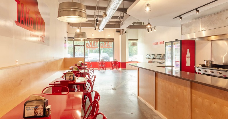 Interior, dining area