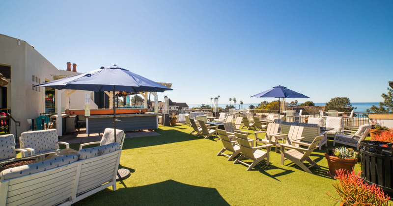 Exterior, tables and chairs outside