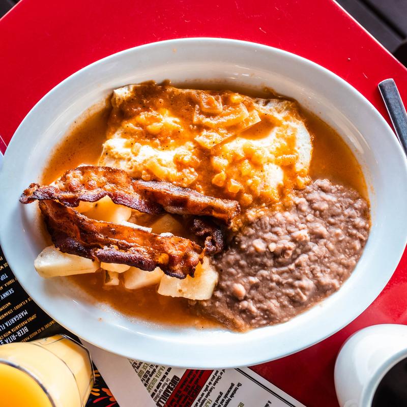 menu item 27 of 31, Huevos Rancheros*