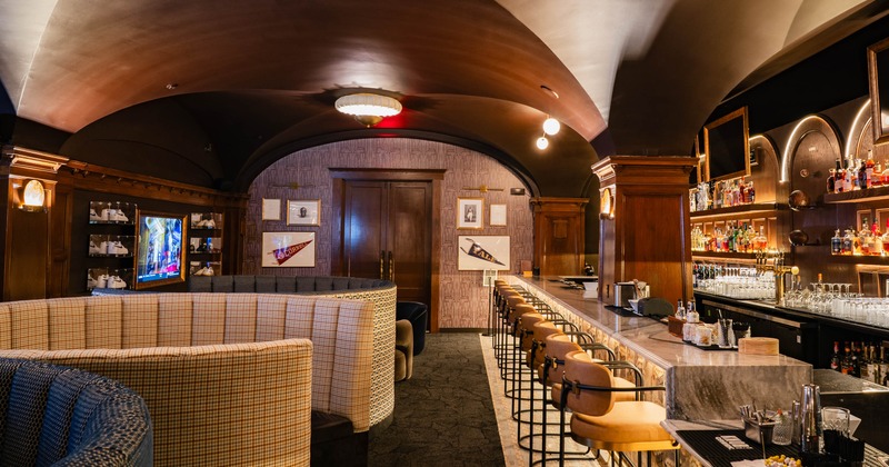 Interior, main dining area