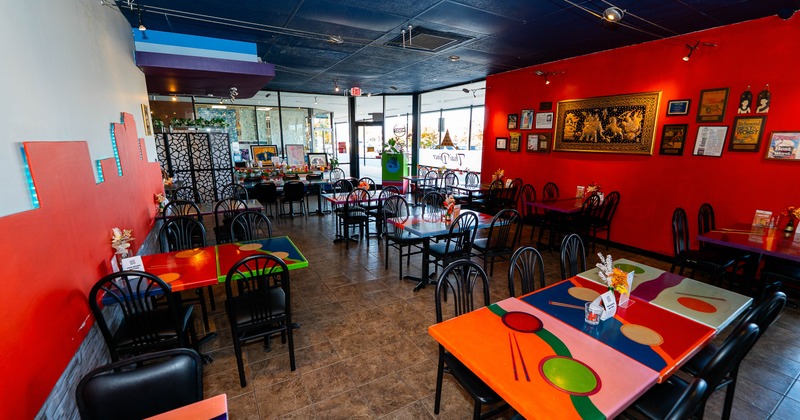 Interior, main dining area