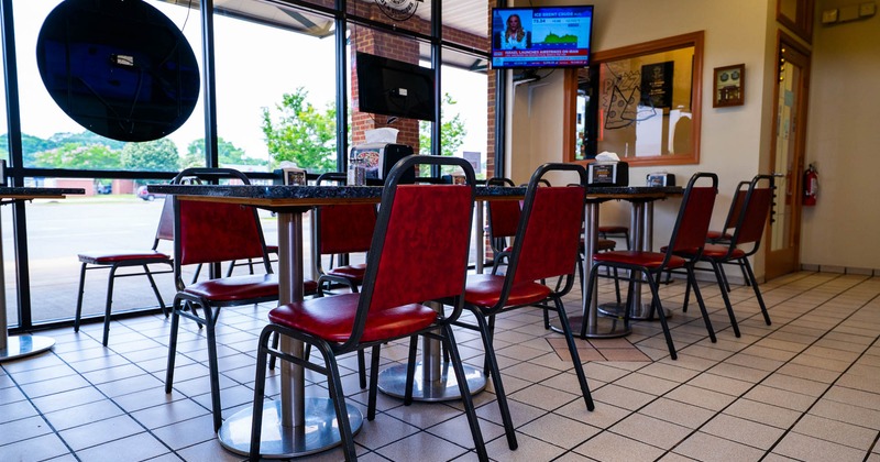 Interior, seating area