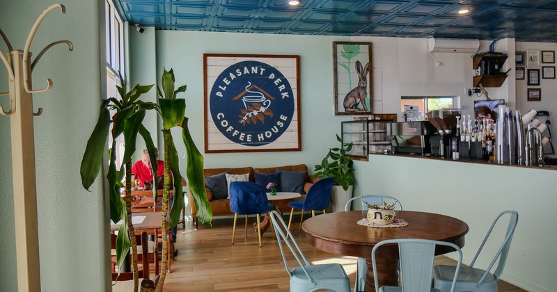 Interior, seating space