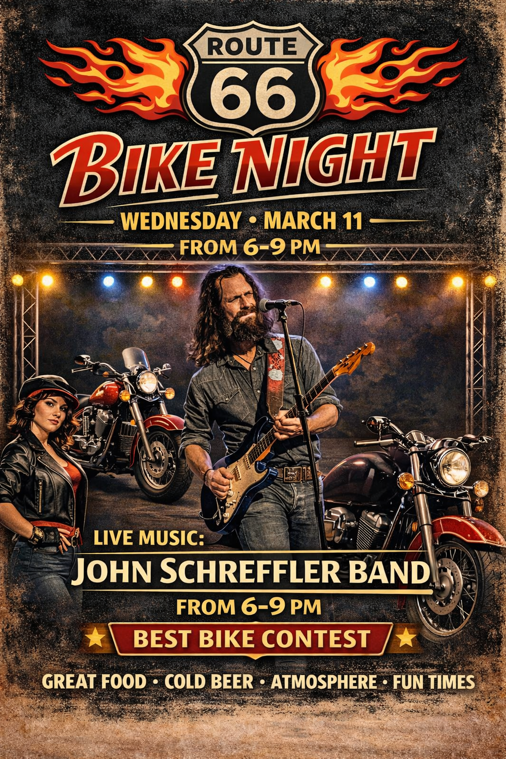 Wednesday March 25th Bike Night