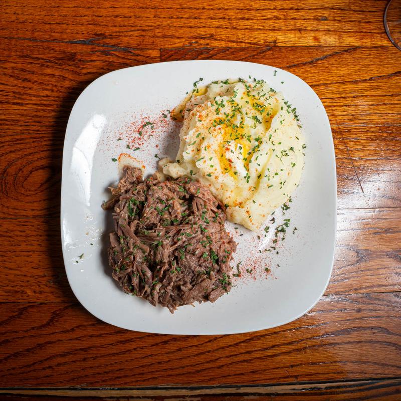 menu item 8 of 10, 134 Brisket Plate