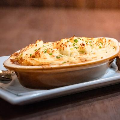 A serving of Shepherd's pie.