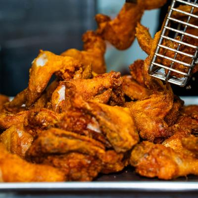 Fried chicken.