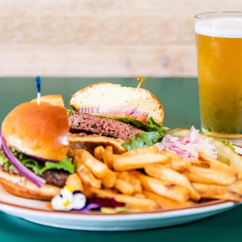 1/2 lb. Hamburger Sandwich photo